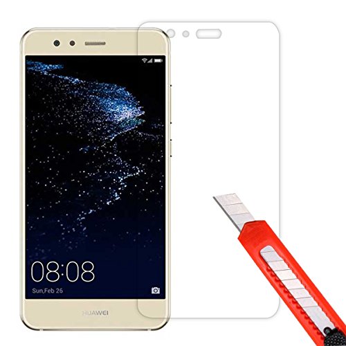 Huawei P10 Lite Panzerglas, Acelive 2 Stück Gehärtetem Glas Panzerfolie Schutzfolie Displayschutzfolie Folie für Huawei P10 Lite (Bewusst Kleiner Als Das Display, Da Dieses Gewölbt Ist) - 3