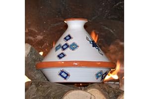 YODECO Tajine individuel de cuisson Sahel Bleu - D 23 cm