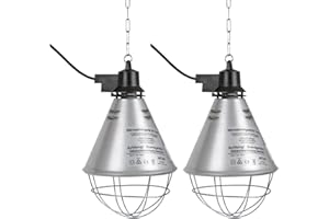 Albert Kerbl 2 Portalampade Per Lampadina a Infrarossi Riscaldante