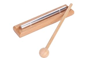 NEEL Carillon solo, instrument de musique, bois pour la gestion de la classe, méditation produisant une thérapie sonore aux tons clairs, réunion, exercices de yoga de pleine conscience