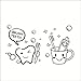 Price comparison product image Removable Teeth brush Waterproof Simple Wall Stickers Art Decal Decor for Bathroom