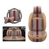 ★ Instalación: el cojín del asiento trasero del automóvil es de diseño dividido y se puede ajustar para que se ajuste al asiento original del automóvil. Instalación fácil y rápida con accesorios robustos. No se requiere experiencia profesional.