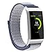 Produktbild ishine Armband Für Fitbit Charge 3 Armband - Sportuhr Nylonschlaufe Komfortabler Riemen