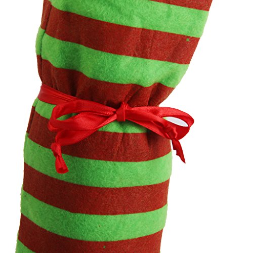 Pair Weihnacht Stischbein Umfasst Elf Elfe Füßen Schuhen Beine Party Dekorationen - 6