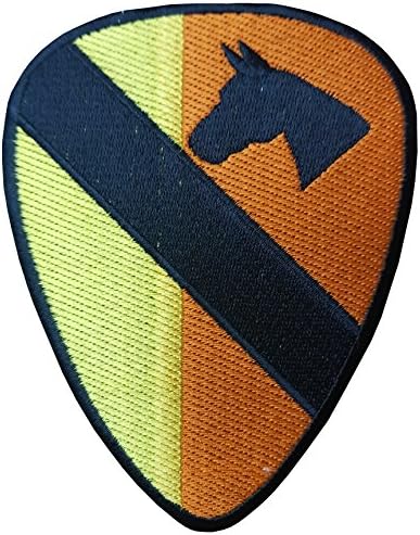 1st Cavalry Division Embroidered Badge Patch Sew-on or Iron-on 9.5cm x 12.5cm