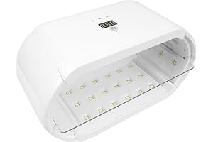 Tiardey 100W dubbellagers UV-lim DIY Kristallhartslim, snabbhärdande UV-lampa med 24 pärlor för harts- och mögelapplikationer