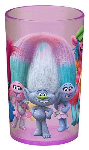 p:os 25821 Frühstücksset DreamWorks Trolls, 3 teilig, Teller, Schüssel und Becher - 4