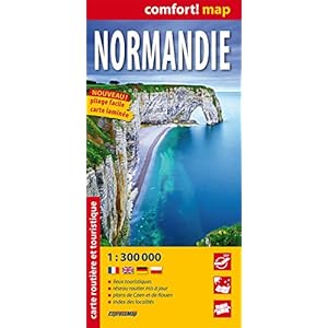 NORMANDIE  1/300.000 (laminée)