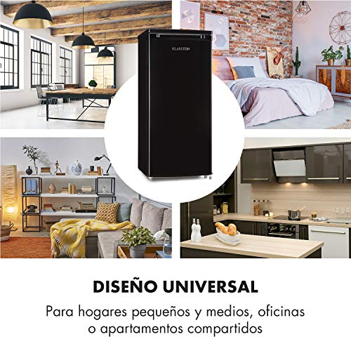 Klarstein Samara L Nevera Nevera Con 165 Litros Congelador De 16 Litros Eficiencia Energética De Tipo A Cajón Para Verdura 3 Baldas De - 
