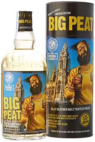 Douglas Laing's Big Peat The Vienna Edition Islay Blended Malt Scotch Whisky in Gift Box - 700 ml