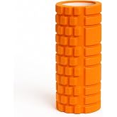 SUNYOGA Foam Roller Masaj Rulosu &ndash; Yoga, Pilates, Fitness ve Fizyoterapi İ&ccedil;in EVA K&ouml;p&uuml;k Masaj Aleti (33x14 cm) (Turuncu)