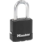Master Lock asma kilit, Magnum gizli şekilli &ccedil;elik Lock, 1 &ndash; 7/8 in. Genişlik, M115 X Kadlf