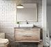 Produktbild Badezimmer Badmöbel Indiana 90 cm Nature Wood - Unterschrank Schrank Waschbecken Waschtisch