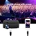 Price comparison product image Newest Version Projector Portable Mini Home Theater Same Screen Display Operation with Smartphones/IOS/Android Via USB Cable Support HD 1080P HDMI / USB / AV / AVIN/VGA Connectivity By Uvistar