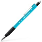Faber-Castell Grip 1345/47 Versatil Kalem, 0.7 mm, Pastel Mavi, Ergonomik Tutuş, Yaylı U&ccedil;, Uzun Silgi, Modern Tasarım