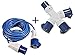 Produktbild 2 tlg Set 16A CEE 3-fach Stromverteiler 240V + 14m Stromkabel 3x1,5mm² mit Spritzwasserschutz