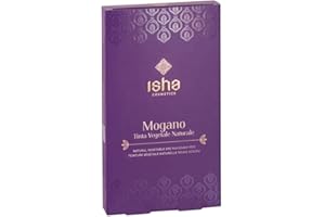 ISHA cosmetics-Rosso Mogano- tinta vegetale in polvere -testato dermatologicamente e al nichel<1ppm-vegan-100g