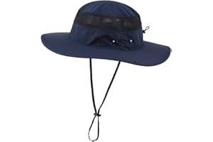 Magracy Unisex Outdoor Mesh Bucket Hat Sommer Breite Krempe UV-Schutz Hut Fischerhut
