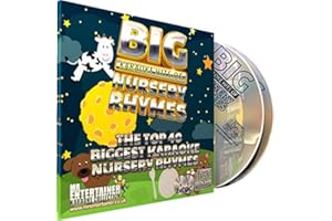 MR ENTERTAINER'S KARAOKE COLLECTION Mr Entertainer Big Karaoke Hits of Nursery Rhymes - Double CD+G (CDG) Pack. Top 40 Greatest Childrens Songs. With Karaoke & Vocal Versions
