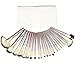Makeup Brushes Set Millya 24Pcs Bamboo Handle Makeup Brushes Professional Essential Cosmetic Make Up Brush Set with Case