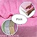 Waterproof Terry Towelling Fitted Sheet Mattress Protector, To Fit Cot bed Mattress 140x70cm - PINK