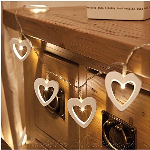 diaowei 2017 Warm White 10 LED String Fairy Lights Xmas Christmas Party Wooden Lamp Headdress