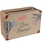 Mini Valise Tirelire Cadeau Argent Voyage – Valisette Décorative Pour Épargner Vacances, Rose Ou Bleue
