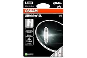 OSRAM LEDriving SL, C5W (41 mm), biały 6000K, blister (1 lampa), LED Retrofit, tylko do użytku terenowego