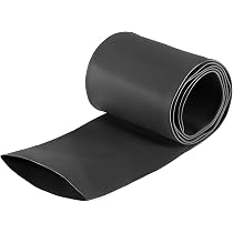 TOP-VIGOR Heat Shrink Tubing – 11mm Diameter, 17mm Flat, 1M Length, Blue PE/EVA, Waterproof & Flame Retardant - View #6