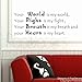 PopDecors - Your World is my world-Justin Bieber- words quote phrase - inspirational quote wall decals quote decals wall stickers quotes inspirational quotes decals lyrics famous quotes wall decals nursery rhyme