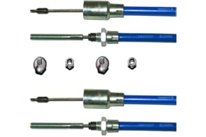 FKAnhängerteile Knott 37086.14 - 2 funi freno HL: 1230 mm - GL: 1440 mm - Nirosta