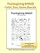 Produktbild Thanksgiving BINGO: Color Your Game Boards