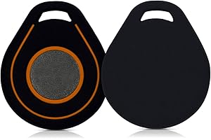 kwmobile Étui Compatible avec Clef de Moto Harley Davidson - Coque de Protection en Silicone - Housse Protectrice pour Clé - Noir-Orange