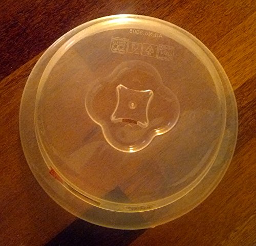 Set 2 x Mikrowellen – Abdeckhaube / Hoch 26 x 6,5 cm Farbe transparent / Mikrowellendeckel Mikrowellenabdeckhaube / Mikrowellenhaube / Mikrowellen – Deckel / Teller Abdeckhaube / Tellerabdeckhaube 2 Stück - 3