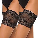 ❤ Mode Sexy Spitzen Design, Es ist ideal, um Ihre irgendwelche Kleidung und Stiefel passen, Kann unter Kleidern und Röcken getragen werden, als modisches Accessoire mit Shorts verwendet wird, und auch bei sportlichen oder aktiven Situationen.