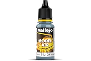 Vallejo Pintura Acrilica Model Air UK P.R.U. Blue, Finitura Opaca, Ideale per Aerografo, Modellismo e Figure, 17 ml