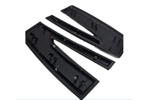 Carbon My Ride Black Pre-Facelift Front Replacement Badge for SEAT Leon MK3 5F & Ibiza 6F ABS Plastic, Sleek Car Modification Accessory, 2012-2022