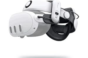 BOBOVR S3 Pro Super Strap VR Accessories Compatible with Meta Quest 3S/Quest 3, 2 IN 1Headstrap and Head air Conditioning, 10000mah Hot-Swappable Battery Pack Fit For Oculus Quest3