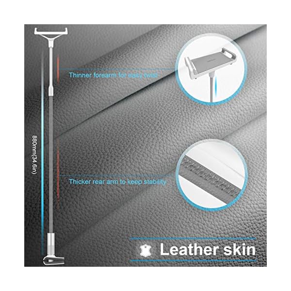 Lamicall Soporte Tablet, Multiángulo Soporte Tablet - Soporte con Cuello de Cisne para 2020 iPad Pro 10.5, 9.7, iPad… - Image 5