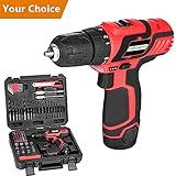 12V 1300mAh Kompakt-Bohrschrauber mit extrem kurzer Bauform für den vielseitigen Einsatz