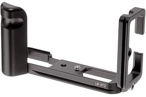 SAMCORN LB-XT3 vertikale Schnellwechselplatte Halterung Basis Handgriff Stativ Halter L Bracket Handgriff für Fujifilm Fuji XT3 X-T3 DSLR Arca-Swiss RRS