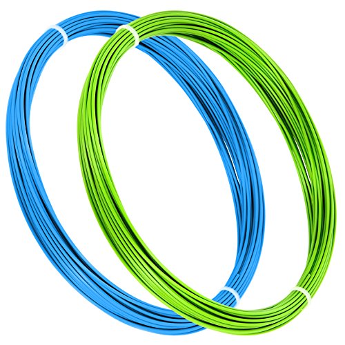 Großes Minadax 8 Farben multicolor Starterpack Set 8×50 Gramm hochwertiges 1,75 mm ABS-Filament hergestellt in Europa - 3