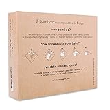 Prana Earth Baby – 2er Set Bambus Erstlingsdecken | Bio Babydecke | Pucktuch & Kuscheldecke Für Mädchen & Jungen | Baby Erstausstattung | Kuschelig & Weich - 7