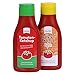Produktbild Ketchup mit Xylit (500 ml) + Ketchup mit Erythrit (500 ml)