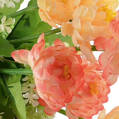 36cm Länge Hochzeit Party Dekor Künstliche 6 Köpfe Blumen Kunstpflanzen - 2