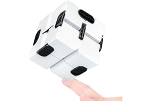 KEEYMENT Infinity Cube Fidget Toy Stress Relief for Adults and Kids , Fidget Toy Cute Puzzle Flip Cube for Anxiety Relief and Killing Time…