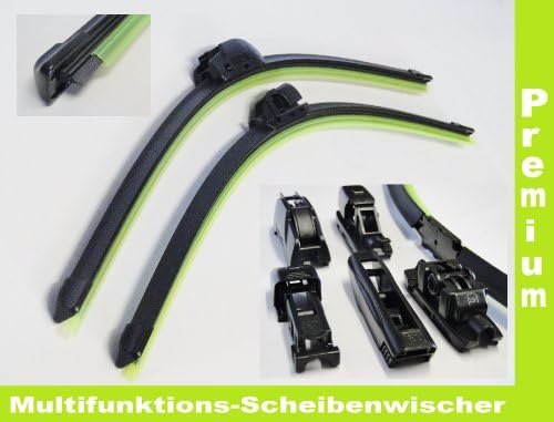 Premium Windscreen Wiper Wipers Set 2 x 20 Black