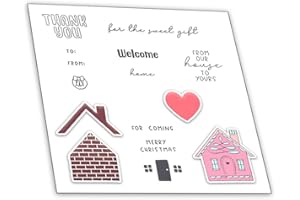 ARUIEYS 2024 Neue Metall Schneiden Sterben Und Stempel Set,Weihnachten Silikon Klar Stempel Für DIY Geburtstage Scrapbooking Kunst Handwerk Supplies Stamping (Z9334-stempel und Stanzformen Set)