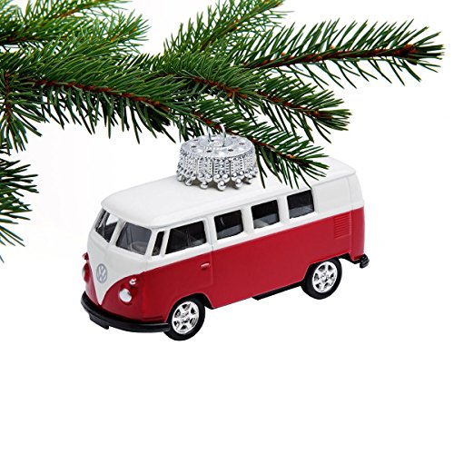 Christbaumschmuck VW Bus T1 Bulli (rot)