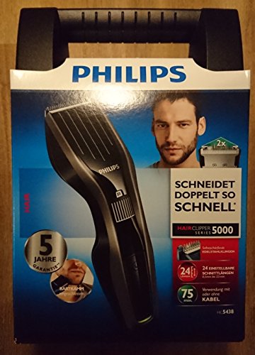 Preisvergleich Produktbild Philips Haarschneider HC5438 incl Scheere und Kamm